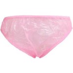 PVC kalhotky bikini růžové průhledné – Zboží Dáma