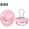 Dudlík Bibs silikon kulatá třešinka De Lux Baby Pink