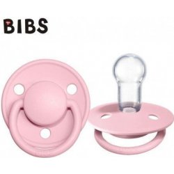 Bibs silikon kulatá třešinka De Lux Baby Pink