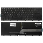 klávesnice pro notebook Dell Inspiron 15 3000 5000 3541 3542 3543 5542 5545 5547 5548 7000 7557 7559 černá US s podsvitem – Sleviste.cz