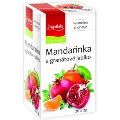 Apotheke Green Mandarinka a granátové jablko 20 x 2 g – Hledejceny.cz