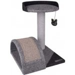 Flamingo Škrabadlo Gene šedé 43 x 45 x 45 cm – Zboží Mobilmania