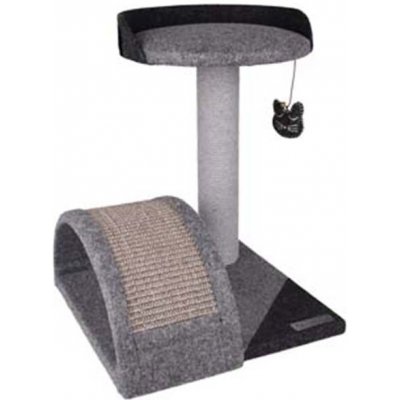 Flamingo Škrabadlo Gene šedé 43 x 45 x 45 cm – Zboží Mobilmania