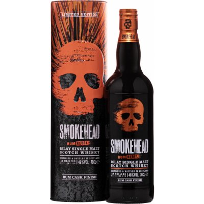 Smokehead Rum Rebel 46% 0,7 l (tuba)