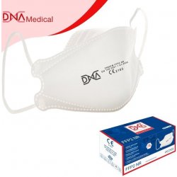 DNA Medical 3D FM respirátor FFP2 NR Filtrační polomaska 200 ks