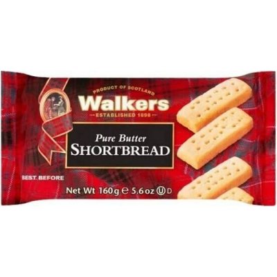 Walkers Pure Shortbread máslové sušenky 160 g – Zboží Dáma