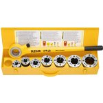 Rems eva Set. R 1/2 - 1 1/4" Sada ruční závitnice na trubkové závity – Sleviste.cz