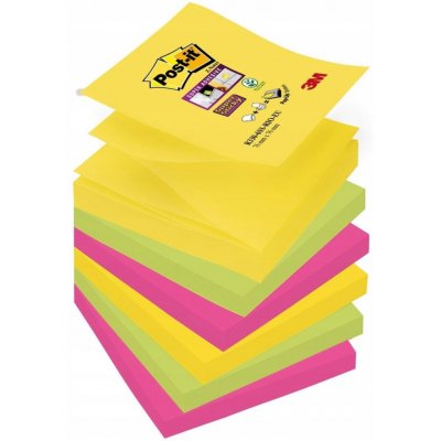 Bloček Z Post-it R330-6SS-RIO, 76x76 mm, 6x90 lístků – Hledejceny.cz