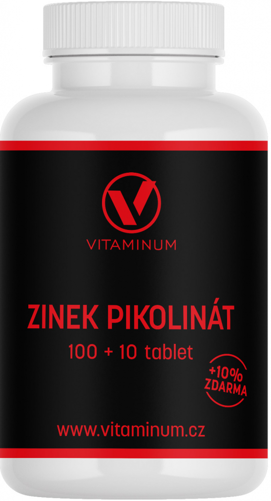 Vitaminum Zinek pikolinát 15 mg 110 tablet