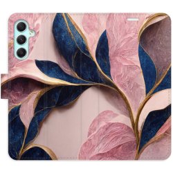 iSaprio Pink Leaves Samsung Galaxy A34 5G