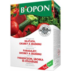 Biopon hnojivo pro rajčata okurky a zeleninu 1 kg