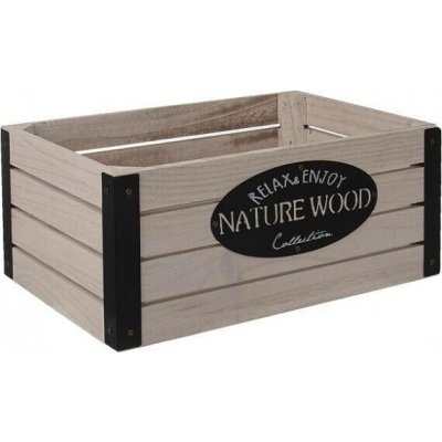 Dekorativní bedýnka Rustic 31x21x13 cm Orion – Zboží Živě