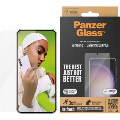 PanzerGlass Samsung Galaxy S24+ s instalačním rámečkem 7351 – Zboží Živě