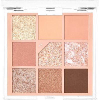 Unleashia Glitterpedia Eye Palette Veganská paletka očních stínů 3 všechny barvy Coralpink 6,6 g – Sleviste.cz