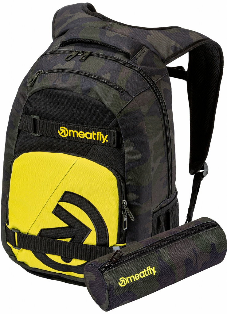 Meatfly Exile rampage camo sulphur 24 l