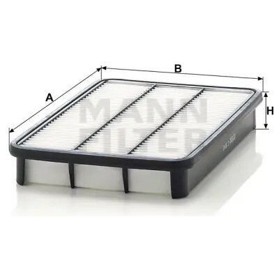 MANN FILTER Vzduchový filtr C 3166 – Hledejceny.cz