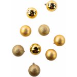 Home Styling Collection Sada vánočních ozdob, 12 ks, Ø 6 cm CAN204600 zlatá – Hledejceny.cz