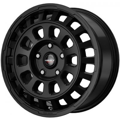 Borbet CW7 7x17 5x120 ET55 matt black – Zboží Mobilmania