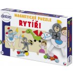 Detoa Magnetické puzzle Rytíři – Hledejceny.cz