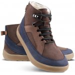 Be Lenka York zimní barefoot boty brown & navy – Zboží Dáma