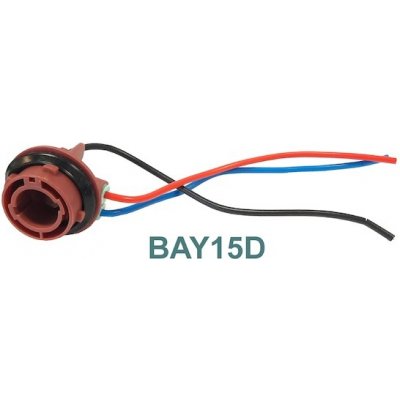 Patice autožárovky BAY15D - plastová 3 vývody | Zboží Auto