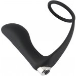 Black Velvets Vibrating ring a plug – Zboží Dáma