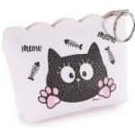Klíčenka s kočkami 2 motivy 3 barvy Číslo bílá hlavička – Zboží Dáma