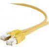 síťový kabel Gembird PP6A-LSZHCU-Y-5M patch, S/FTP Cat. 6A LSZH, 5m, žlutý