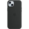 Pouzdro a kryt na mobilní telefon Apple Apple iPhone 15 Plus Silicone Case MagSafe Black, MT103ZM/A