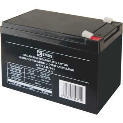 EMOS SLA 12V 12Ah .3 250 1201000850 – Sleviste.cz