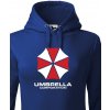 Dámská mikina s potiskem Dámska mikina Umbrella Corporation modrá Canvas