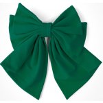 Mašle do vlasů se sponou lahvově zelená – Zboží Dáma