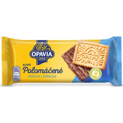 Opavia Zlaté Polomáčené Mléčné 100 g – Zboží Dáma