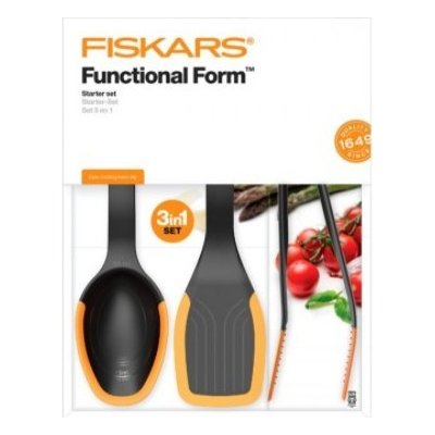 Fiskars startovací set lžíce, lopatka a kleště Functional Form – Zbozi.Blesk.cz