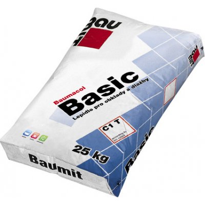 Lepidlo Standard BAUMIT BASIC interier C1T 25 kg od 130 Kč - Heureka.cz