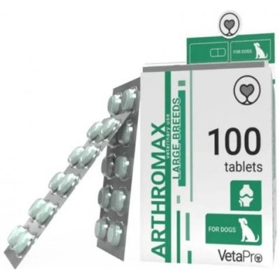 Vetapro Dog Arthromax velká plemena 100 tbl – Hledejceny.cz