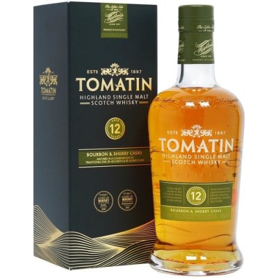 Tomatin 12y 43% 0,7 l (holá láhev) – Hledejceny.cz