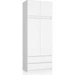 Ak furniture Star 90 cm s nástavcem bílá – Zbozi.Blesk.cz