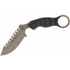 Nůž TOPS KNIVES 10/27 Carbon Steel Sawback Blade, G10 Handles, Kydex Sheath - ELPN-X1