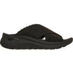 Skechers dámské pantofle Arch Fit 2.0 Sandal černá – Zboží Mobilmania