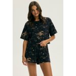 Esotiq Nadčasové krátké dámské Craco bavlna Tmavě modrá – Zbozi.Blesk.cz