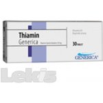 Generica Thiamin 30 tablet – Hledejceny.cz