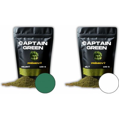 Captain Green TOP duo zelený a bílý Kratom 500 g – Zboží Mobilmania