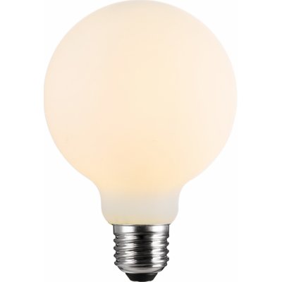 Nordlux LED žárovka G95 7,1W E27 3000K opálové sklo Dekorativní žárovky sklo, hliník IP20 – Zboží Živě