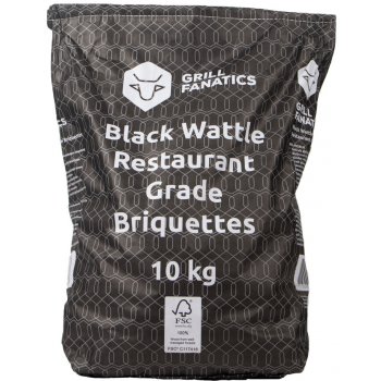 GRILL FANATICS Black Wattle 100% dřevěné uhlí 10kg