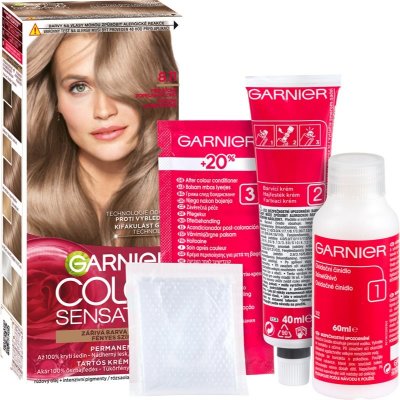 Garnier Color Sensation 8.11 perleťově popelavá blond, 114 ml – Zboží Dáma