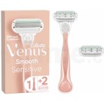 Gillette Venus Smooth Sensitive + 2 ks hlavic – Zboží Mobilmania