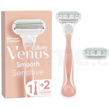 Gillette Venus Smooth Sensitive + 2 ks hlavic