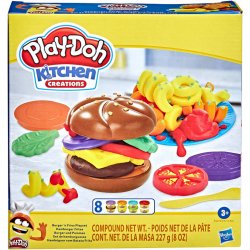 HASBRO PLAY-DOH Hamburger kreativní set modelína s nástroji 14e5472