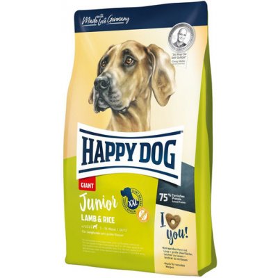 Happy Dog Junior Giant Lamb & Rice 15 kg – Zbozi.Blesk.cz